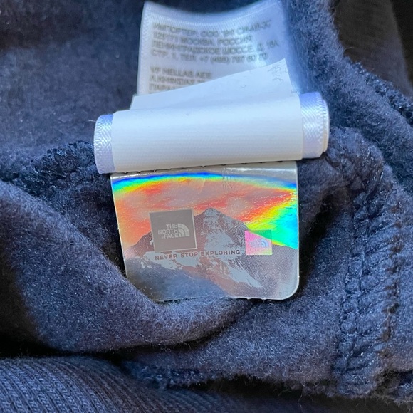 The North Face Men’s USA Navy Pullover Hoodie 1 - Picture 6 of 6